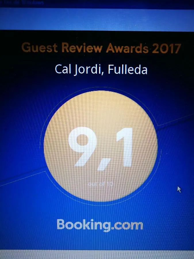 Apartament Cal Jordi, Fulleda